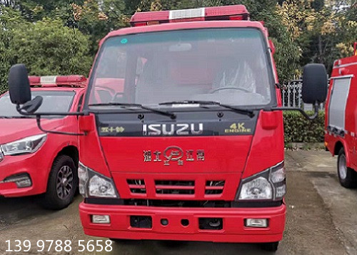 蓝牌消防车 能上京牌的消防车 (国六)