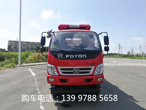 四驱消防车   福田2.5吨消防车  （国六）