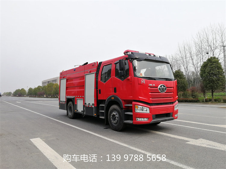 8吨解放泡沫消防车（国六）